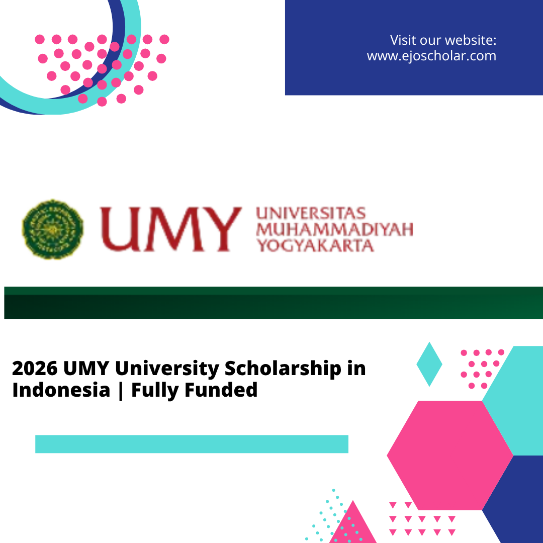 UMY University Scholarship 2026 | Fully Funded (Indonesia )